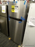 WHIRLPOOL 17.6-CU FT TOP-FREEZER REFRIGERATOR (MONOCHROMATIC STAINLESS STEEL). THERE'S ALWAYS A