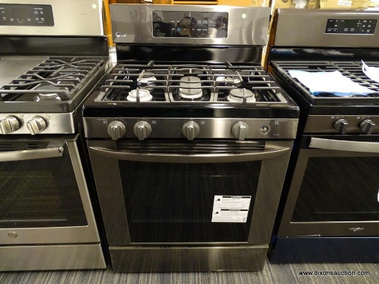 LG EASYCLEAN 5 BURNERS 5.4-CU FT SELF-CLEANING FREESTANDING GAS RANGE (FINGERPRINT-RESISTANT BLACK