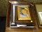 (R3) LOT OF PICTURE FRAMES; 6 PIECE LOT OF ASSORTED PICTURE FRAMES TO INCLUDE A 4 IN X 6 IN LIGHT