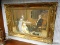 (BWALL) OIL PAINTING OF WOMAN MEETING WITH LAWYER; OIL PAINTING TAKING PLACE IN THE 18TH C. OF A