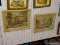 (LWALL) SET OF TWO PRINTS; JEAN ROGERS FRAMED PRINTS, BOTH DEPICT A MARKET SQUARE IN THE MIDDLE OF