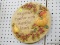 (LWALL) THANKSGIVING WALL DECORATION; AUTUMN THEMED, ROUND, WALL HANGING DECORATION WITH 