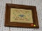 (RWALL) FRAMED NEEDLEPOINT QUOTE; NEEDLEPOINT HAS THE QUOTE 