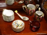 (R2) LOT OF ASSORTED CHINA; 16 PIECE LOT OF ASSORTED CHINA TO INCLUDE A NORITAKE CREAMER AND SUGAR