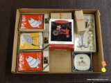 (R3) LOT OF COLLECTOR'S ITEMS; 8 PIECE LOT TO INCLUDE THREE HOUZE ART COMMEMORATIVE BIRTHDAY SAUCERS