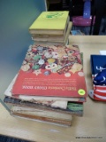 (R5) LOT OF ASSORTED COOK BOOKS; 15 PIECE LOT OF ASSORTED COOK BOOKS TO INCLUDE TITLES SUCH AS THE