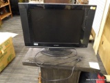 (R1) SHARP LCD 16 IN TV WITH SIDE SPEAKERS; FLAT SCREEN LCD TELEVISION INCLUDES DOLBY SURROUND SOUND