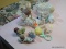 (R4) LOT OF BABY FIGURINES; 12 PIECE LOT TO INCLUDE 5 CRAWLING BABIES, 2 SITTING BABIES, A BUNNY, A