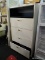 (BWALL) FILE CABINET; LOCKABLE FILE CABINET WITH FOUR DRAWERS AND TOP PULL OUT SHELF WITH DOOR.