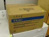 (R5) TEAC CD RECORDER WITH TURNTABLE AND CASSETTE DECK. COMES IN ORIGINAL BOX WITH MANUAL AND