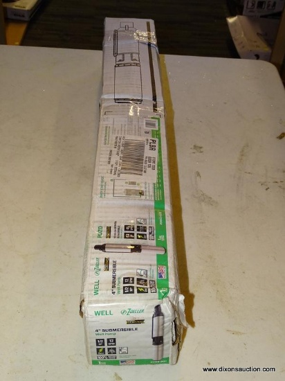 (R7) ZOELLER WELL PUMP; 0.5-HPSTAINLESS STEEL SUBMERSIBLE WELL PUMP, PRODUCT NO. 955606. MODEL NO.
