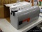(R3) GIBRALTAR GRAYSON STYLE MAILBOX WITH A GRAY COLOR AND A MEDIUM CAPACITY. MEASURES 7 IN X 20.3