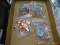 (R3) LOT OF AMERICAN VALVE 2-HOLE 3/4 IN COPPER PIPE STRAPS; 4 BAGS WITH 25 PIECES IN EACH, 100