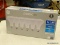 (R3) BOX OF 4 GE, INDOOR FLOODLIGHT 65W DAYLIGHTS. COMES IN OPENED BOX.