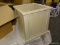(R10) (R10) MAYNE PLANTER; CAPE COD PLASTIC PLANTER, WHITE IN COLOR. MEASURES 20 IN X 20 IN X 20 IN.