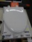 (R11) RIDGEWOOD TOILET SEAT; ELONGATED BOWL TOILET SEAT WITH QUIET CLOSE TECHNOLOGY. COMES USED IN