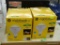 (R11) GENERAL ELECTRIC NIGHTHAWK LED BULBS; PAIR OF OUTDOOR 150 WATT FLOODLIGHTS, DELIVERS 1500