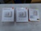 (R12) HONEYWELL THERMOSTATS; PACK OF THREE HONEYWELL THERMOSTATS, A NON-PROGRAMMABLE THERMOSTAT