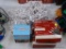 (R12) CHRISTMAS LIGHTS AND LIGHT SHOW WIFI HUB; TWO HOLIDAY LIVING 100 COUNT PACKS OF CORDED CLEAR