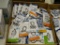 (R12) TRAY LOT OF HOOKS, ANCHORS, CLEATS, QUICK LINKS, AND SHACKLES; 47 PIECE LOT TO INCLUDE BLUE