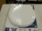 (R12) CHURCH TOILET SEAT; WOOD ROUND SLOW-CLOSE TOILET SEAT, WHITE IN COLOR. PRODUCT NO. 571468.