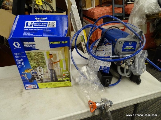 (R3) GRACO MAGNUM PROJECT PAINTER PLUS ELECTRIC STATIONARY AIRLESS PAINT SPRAYER. COMES USED IN
