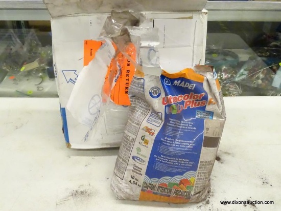 (R1) MAPEI ULTRACOLOR PLUS FA 10-LB ALL-IN-ONE GROUT, TRUFFLE IN COLOR.