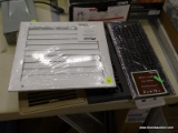 (R3) LOT OF ASSORTED REGISTERS; 6 PIECE LOT TO INCLUDE 2 ACCORD 10 IN X 10 IN WHITE REGISTER, A 5.5