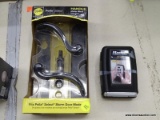 (R3) 2 PIECE LOT TO INCLUDE A MASTER LOCK SAFESPACE LOCK BOX AND A PELLA SELECT STORM DOOR HANDLE