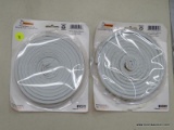 (R3) PAIR OF PROST KING SELF-STICK WEATHERSEALS; 2 PIECE LOT TO INCLUDE 2 ROLLS OF EPDM RIBBED