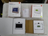 (R3) HONEYWELL THERMOSTATS; 2 PIECE LOT TO INCLUDE A PROGRAMMABLE THERMOSTAT (RTH2300B) AND A SMART
