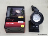 (R3) LOT OF FLOOD LIGHTS; 2 PIECE LOT TO INCLUDE A PORTFOLIO LANDSCAPE GREEN FINISH 150W FLOOD LIGHT