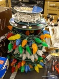(R3) LOT OF ASSORTED CHRISTMAS LIGHTS; 4 PIECE LOT TO INCLUDE A ROLL OF 250 LED MICRO BRIGHT LIGHTS