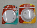 (R3) LOT OF FIRST ALERT SMOKE ALARMS; 2 PIECE LOT TO INCLUDE A 9V SMOKE ALARM AND A LITHIUM