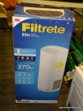 (R3) FILTRETE ROOM 4-SPEED TRUE HEPA AIR PURIFIER, COVERS 370 SQ FT. MODEL NO. FAP-TO3-A2. COMES IN