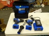 (R3) LOT OF KOBALT TOOLS; 6 PIECE LOT TO INCLUDE A 24V 1/2