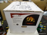 (R6) PLEASANT HEARTH ARTIFICIAL FIREPLACE; WILLOW OAK 18 IN. VENTED GAS LOG SET. PRODUCT NO.