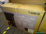 (R7) GREENTOUCH ELECTRIC FIREPLACE; SMOKED CHESTNUT INFRARED QUARTZ ELECTRIC FIREPLACE. MEASURES 33