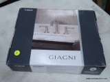 (R9) GIAGNI LAVATORY FAUCET AND REPLACEMENT SHOWER CARTRIDGE; GIAGNI BORDINO BRUSHED NICKEL 2-HANDLE