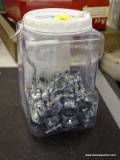 (R10) TUB OF SIGMA SNAP LOCK CABLE CONNECTORS; ELECTRIC PROCONNEX 3/8-IN SNAP-IN CONNECTOR CONDUIT