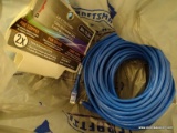 (R10) ETHERNET DATA CABLE; ON-Q/LEGRAND 50-FT 24/4 CAT 6 (ETHERNET) INDOOR ONLY BLUE DATA CABLE.