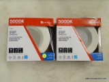 (R10) PAIR OF UTILITECH LED RECESSED LIGHTS; 65-WATT EQUIVALENT WHITE DIMMABLE RECESSED DOWNLIGHT