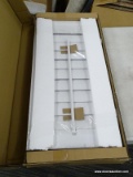 (R10) FAUX WOOD SHUTTERS; PLANTATION FAUX WOOD WHITE INTERIOR SHUTTER