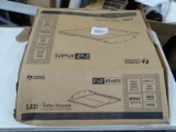(R10) LITHONIA LIGHTING CEILING FIXTURE; CBT LED TROFFER (ACTUAL: 23.75-IN X 23.75-IN 3.8-IN)