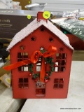 (R11) ALLEN + ROTH LIGHTED RED, GREEN, WHITE HOUSE, PRODUCT NO. 1289195. MAY BE MISSING PIECES.