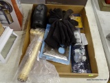 (R11) TRAY LOT OF ASSORTED ITEMS; 7 PIECE LOT OF ASSORTED ITEMS TO INCLUDE THREE PAIRS OF