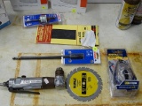 (R12) LOT OF TOOLS; 6 PIECE LOT TO INCLUDE AN INGERSOLL-RAND 3/8 IN CHUCK REVERSIBLE RIGHT ANGLE