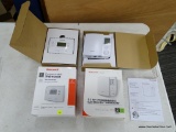 (R12) HONEYWELL THERMOSTATS; PAIR OF THERMOSTATS TO INCLUDE A ONE PROGRAM THERMOSTAT (PRODUCT NO.