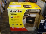 (R12) DURAFLAME SPACE HEATER; 1500-WATT INFRARED QUARTZ CABINET ELECTRIC SPACE HEATER. PRODUCT NO.