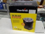 (R1) CHAR-BROIL THE BIG EASY TRU-INFRARED OIL-LESS TURKEY FRYER. COMES IN OPENED BOX. MODEL NO.